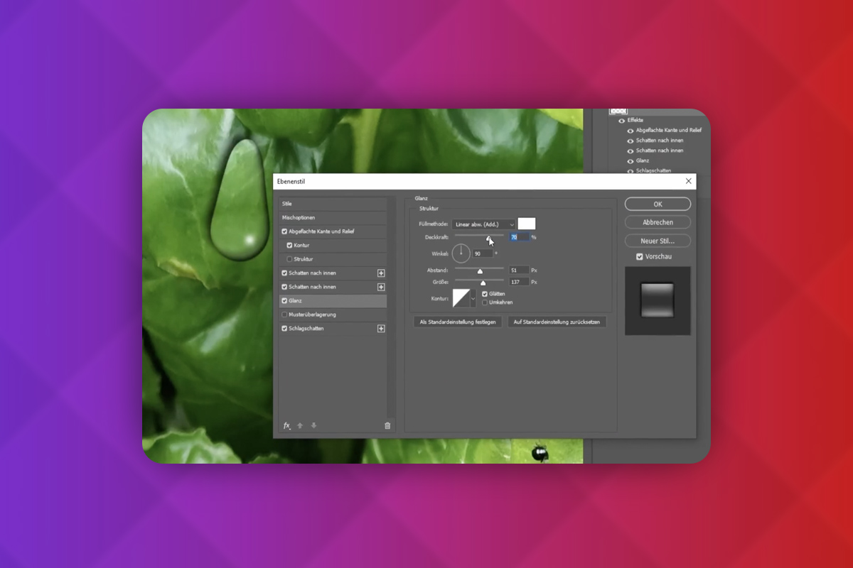 Photoshop-teknikker: 4.1 | Lage enkelte dråper