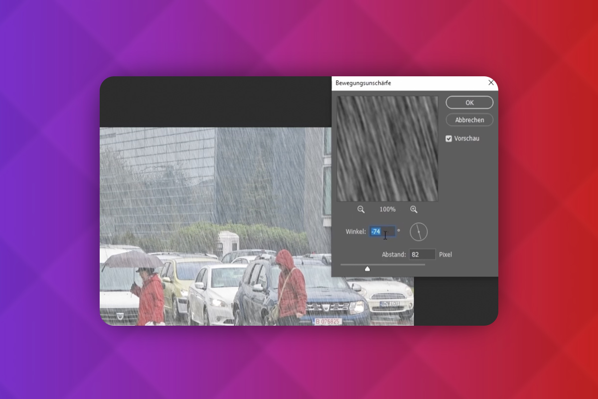 Photoshop-teknikker: 4.4 | Lage regn