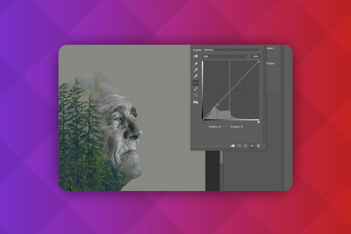 Photoshop-teknikker: 5.3 | Dobbeltutsatteffekt