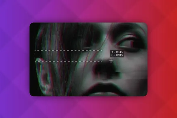 Photoshop-Techniken: 5.6 | Glitch-Effekt