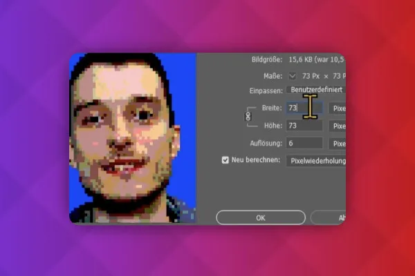 Tecniche di Photoshop: 5.12 | Creare un'opera d'arte a pixel
