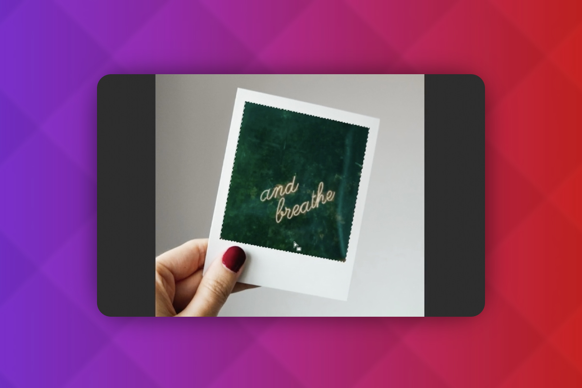 Photoshop-teknikker: 5.13 | Polaroid-effekt