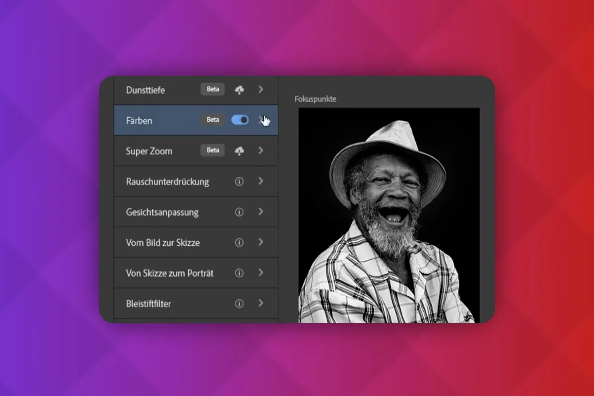Photoshop-Techniken: 5.17 | Schwarz-Weiß-Bild färben