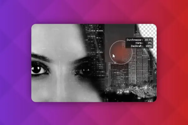Tecniche di Photoshop: 5.21 | Sfumare due immagini