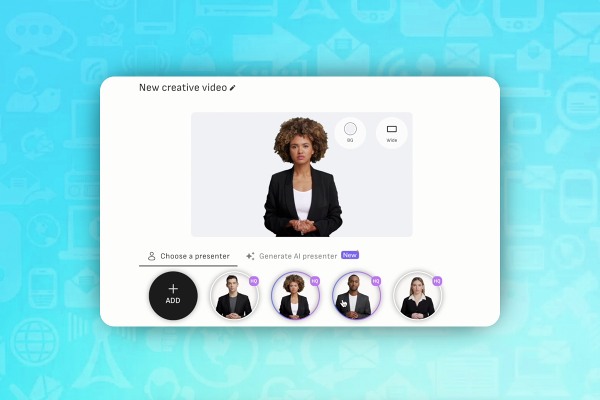 KI per video: 1.3 | D-id - persone digitali, testo in video