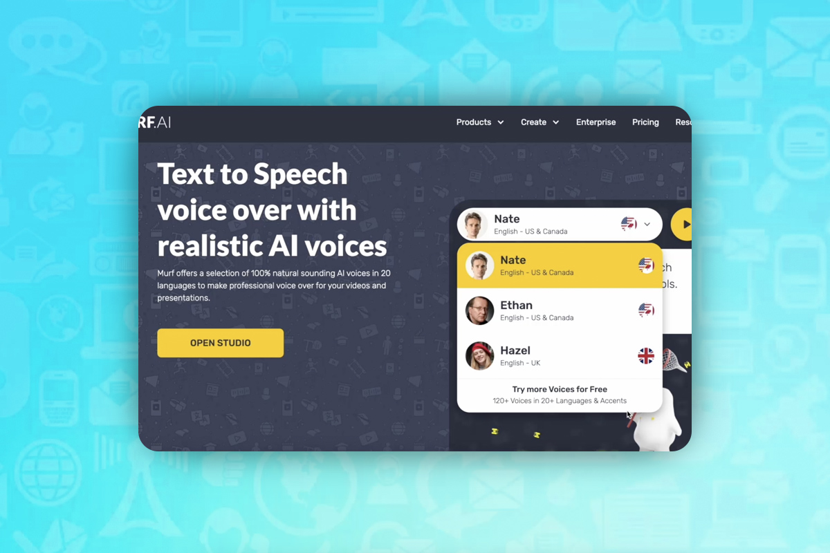 KI per audio: 2.3 | Murf - il miglior strumento Voice-AI finora.