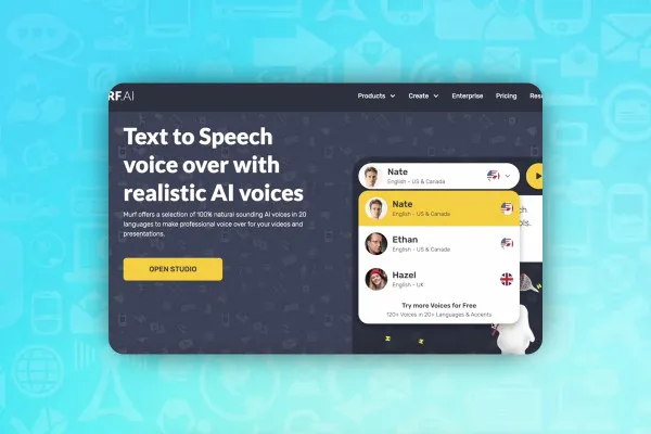 오디오/음성을위한 AI : 2.3 | 지금까지 최고의 Voice-AI 도구인 Murf