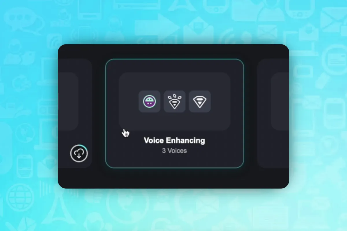 오디오/음성를 위한 AI: 2.2 | Voicemod - 목소리 조절