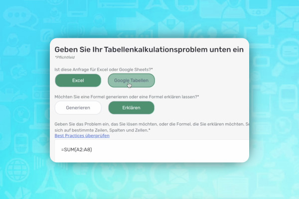 KI per analisi dei dati: 1.9 | Excelformulabot - Spiegare la formula di Excel e viceversa!
