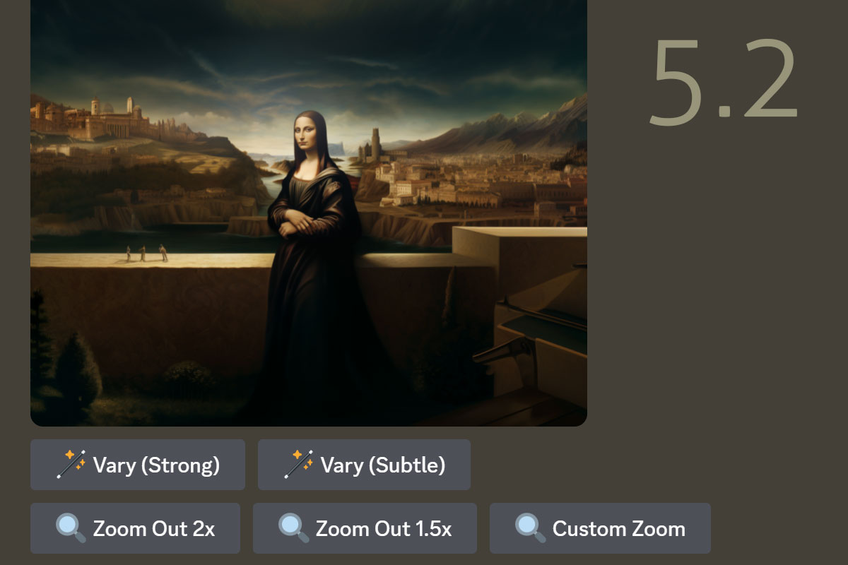 Midjourney: 12 | Neue Funktionen in Version 5.2 (Zoom, Kurz-Befehle und bessere Styles)