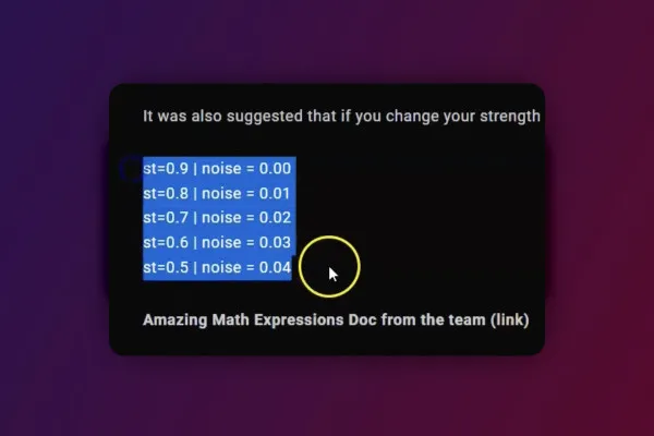 Stable Diffusion Deforum: 5.7 | Noise Schedule und Strength Schedule