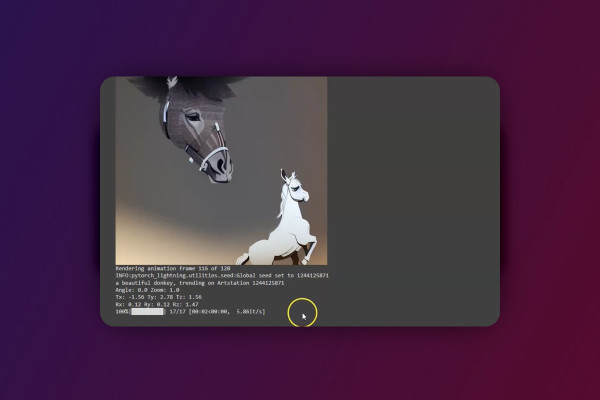 Stabil Diffusion Deforum: 8.1 | Keyframe streng Generator
