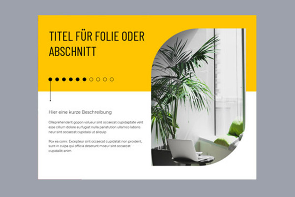 Google Slides: modelli moderni nel formato 4:3