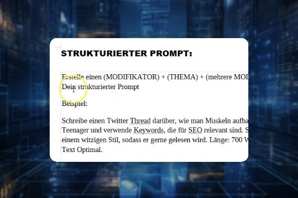 Google Gemini: 3.6 | Strukturierte Prompt-Vorlage und Lernerfahrung