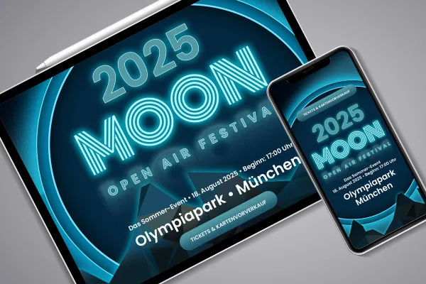 Template spanduk "Festival
