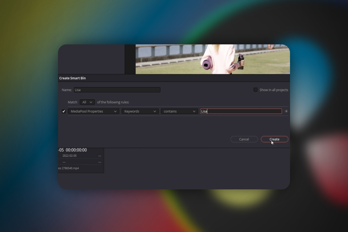 DaVinci Resolve: 3.1 | Mediaseksjonen
