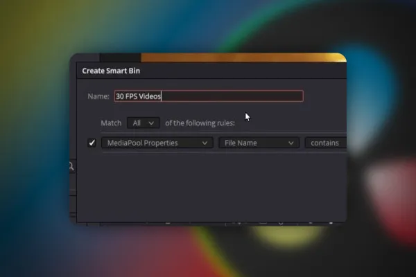 DaVinci Resolve: 4.8 | Power Bins und Smart Bins