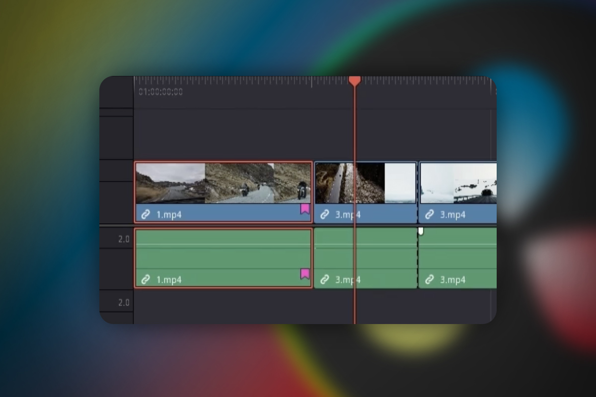DaVinci Resolve: 4.18 | Flaggene og markørene