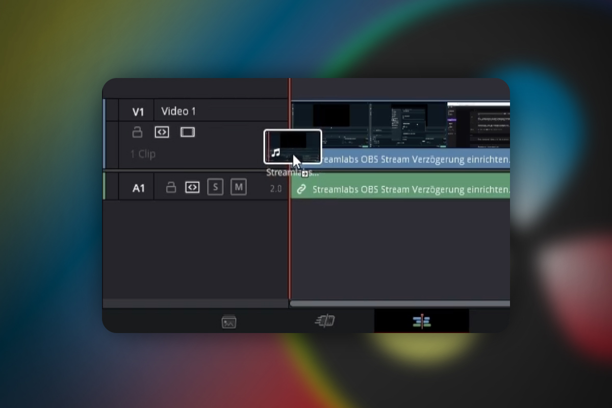 DaVinci Resolve: 5.5 | Klipp og lyd duplisere