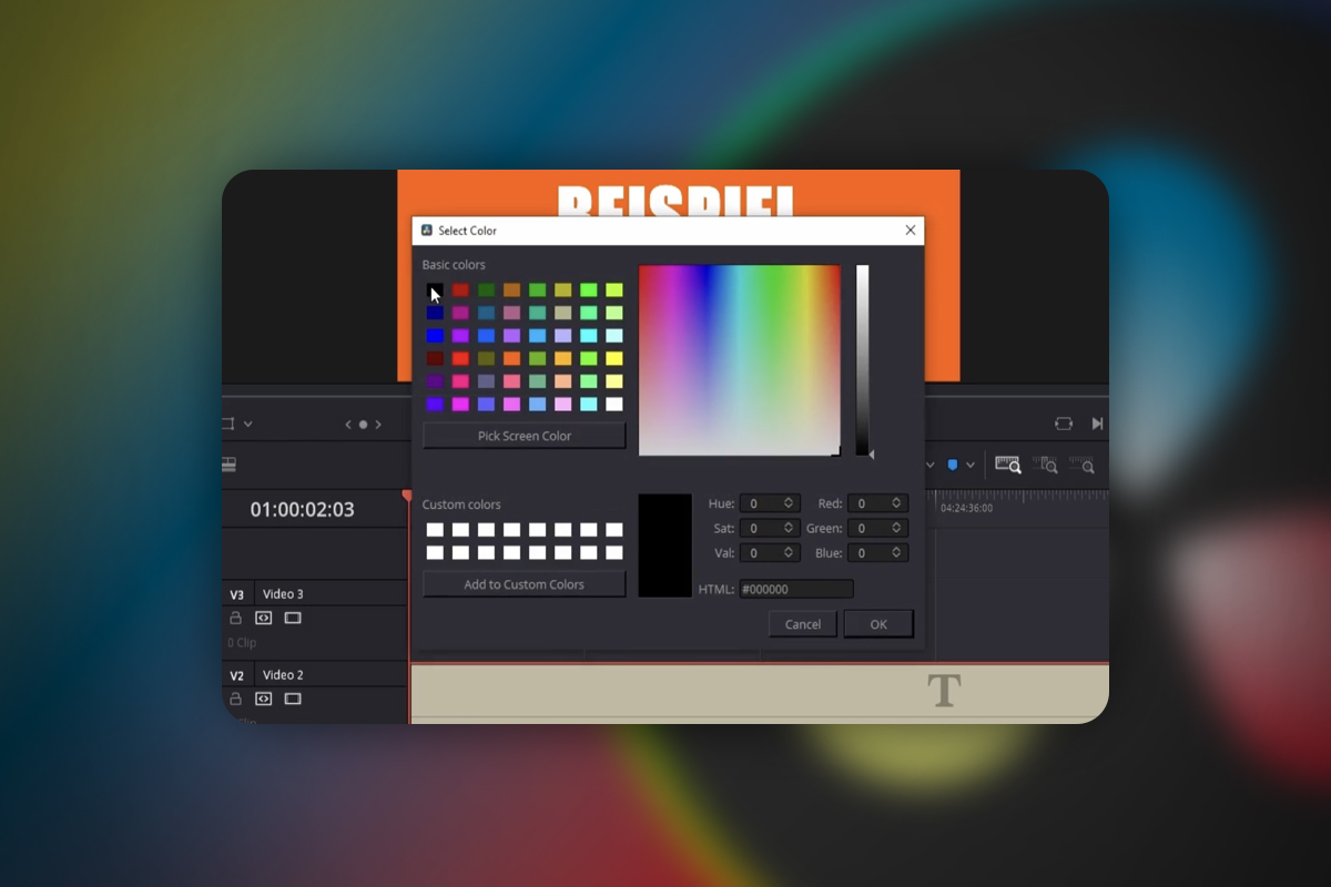 DaVinci Resolve: 5.11 | Sett inn og rediger tekst