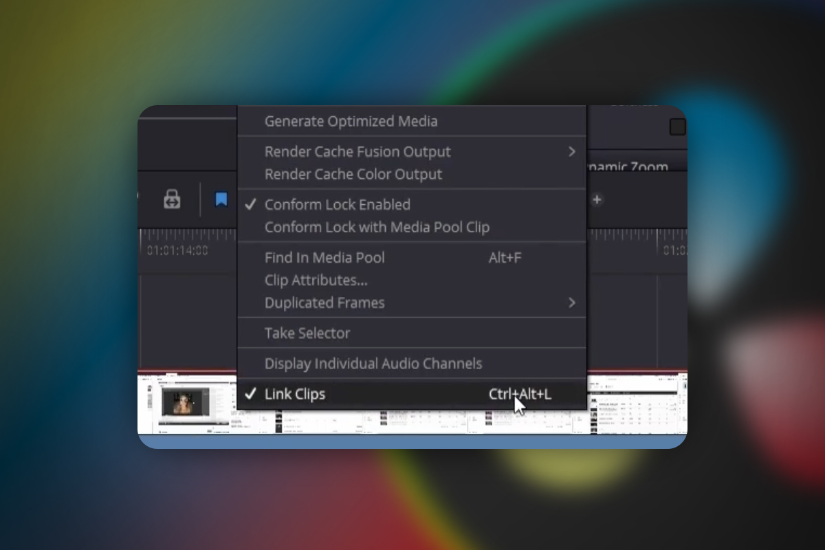 DaVinci Resolve: 7.3 | Skille og koble sammen lyd fra video