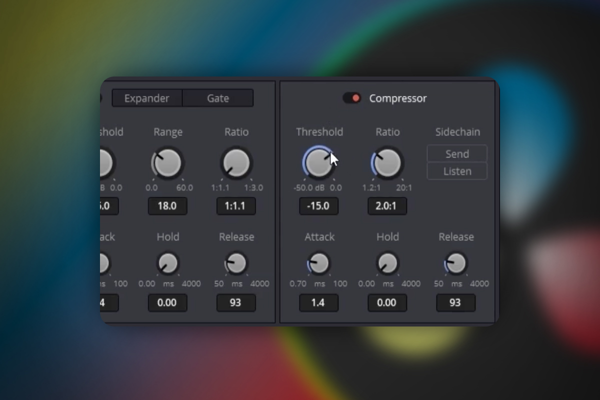 DaVinci Resolve: 7.4 | Justere lydstyrken manuelt og automatisk