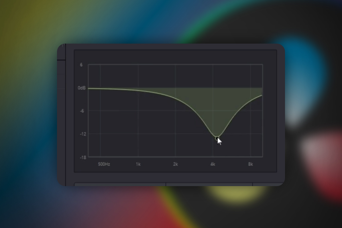 DaVinci Resolve: 7.7 | Fjern høye s-, skarpe t-lyder eller brumming
