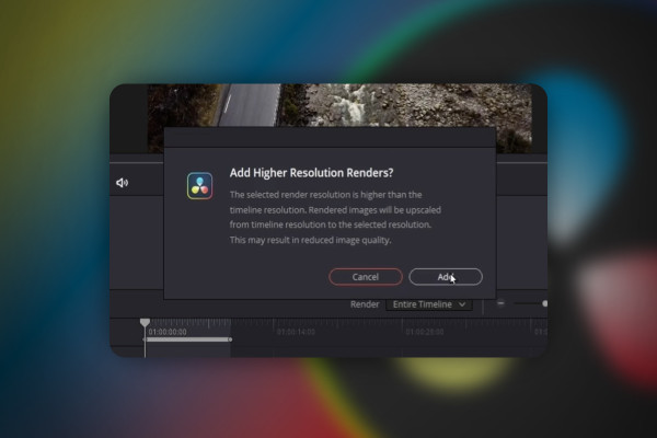 DaVinci Resolve: 8.2 | Render Settings for 1080P and 4K