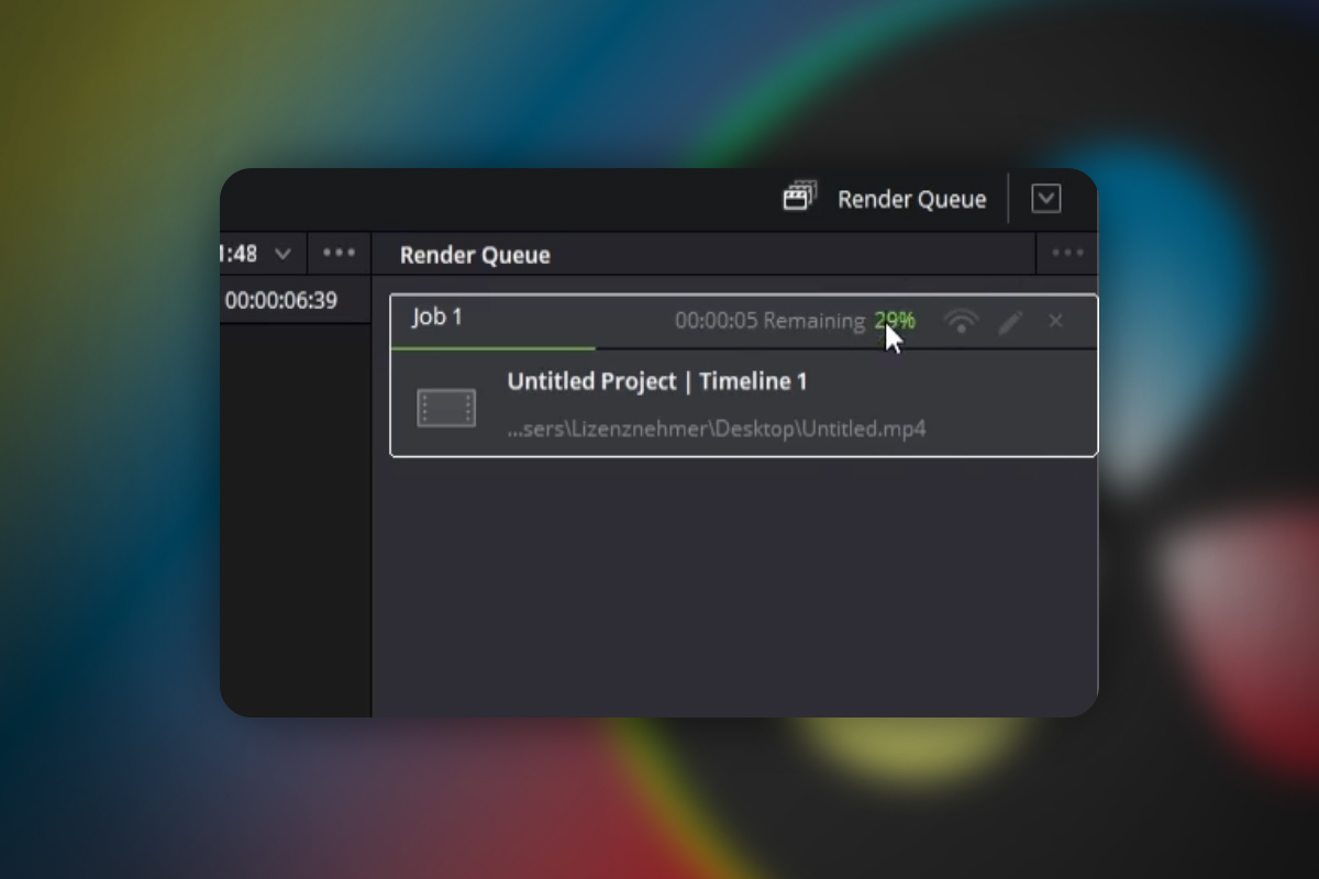DaVinci Resolve: 8.5 | Eksportere video