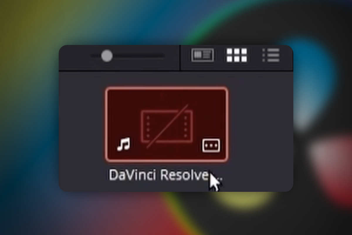 DaVinci Resolve: 9.1 | Medier frakoblet