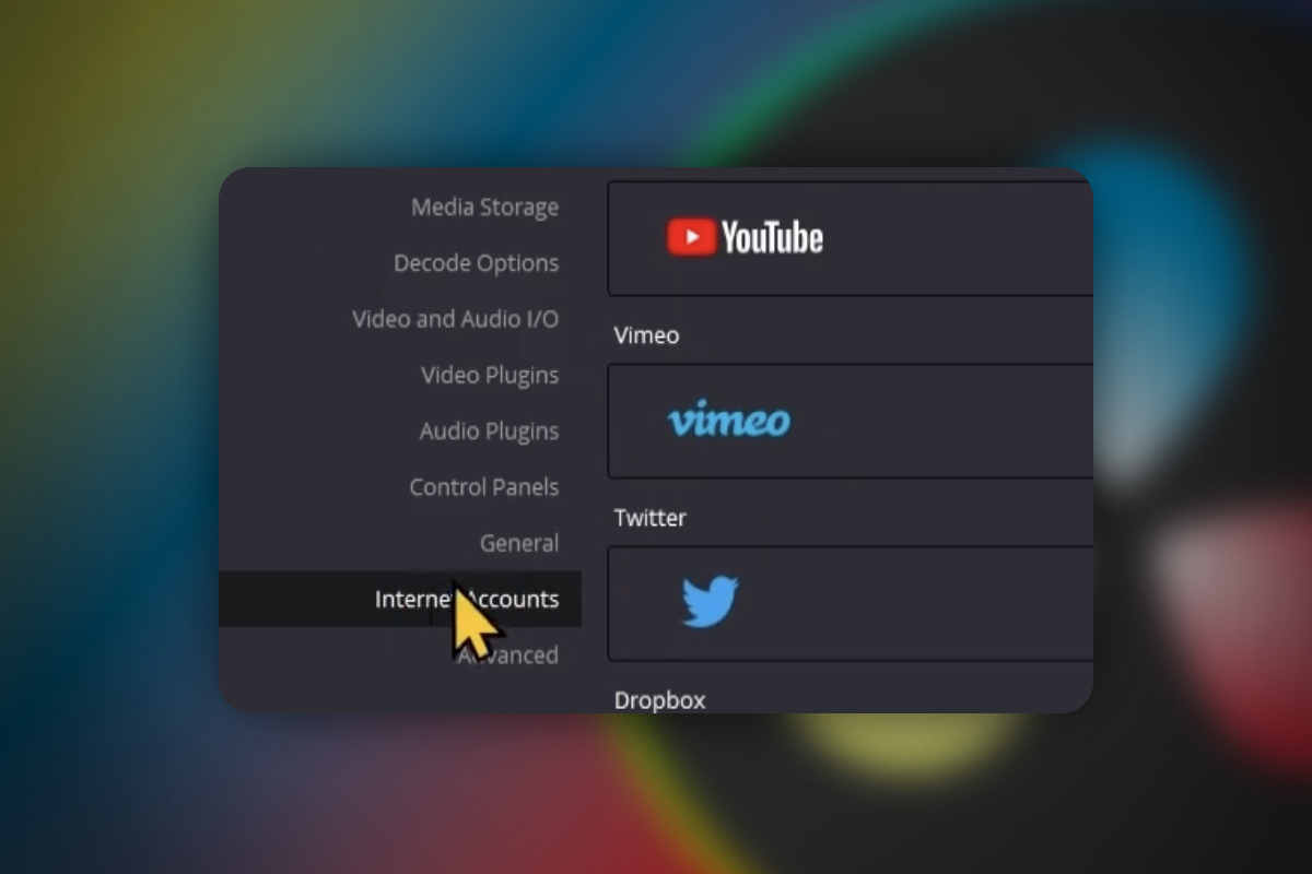 DaVinci Resolve: 9.6 | Opplasting til YouTube mislyktes
