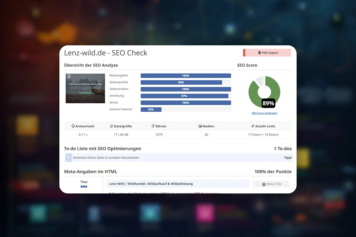 SEO: 07 | SEO-Tool인 Seobility를 왜 사용해야 하나요?