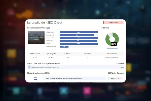 SEO: 07 | SEO-Tool인 Seobility를 왜 사용해야 하나요?