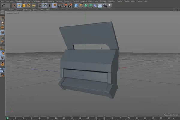 Praxis in Cinema 4D – Modellieren und Beleuchten einer Raumstation: 03 Deckenanschluss