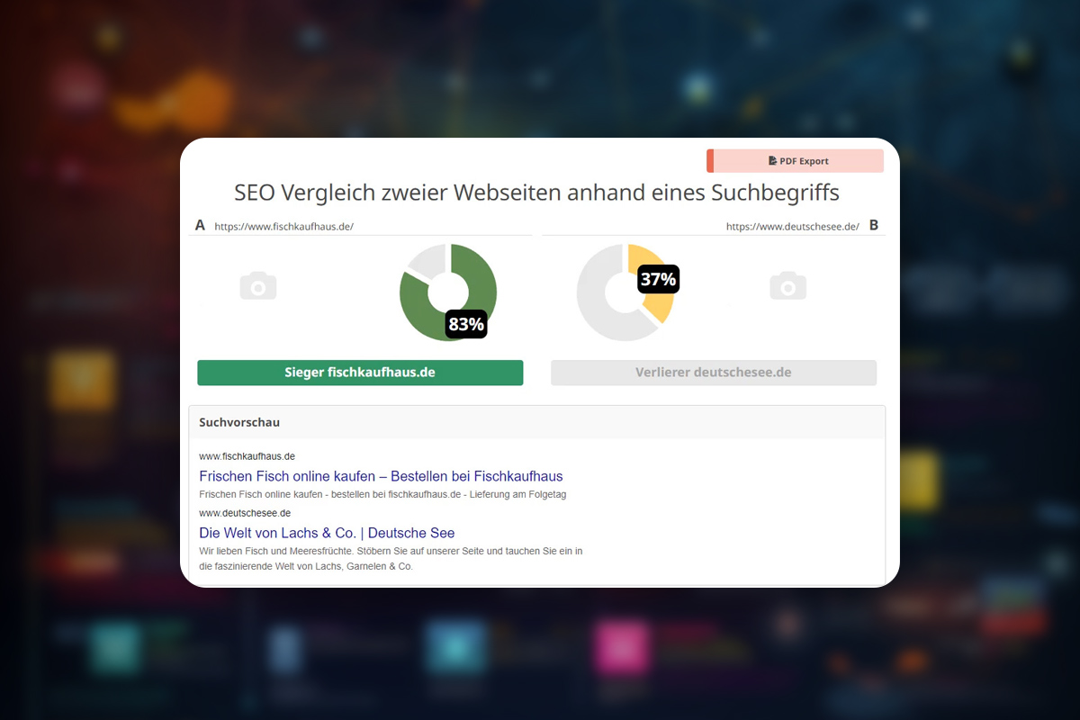 SEO: 16 | Konkurrentanalyse SEO Sammenlign