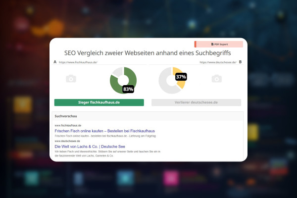 SEO: 16 | Konkurrentanalyse SEO Sammenlign