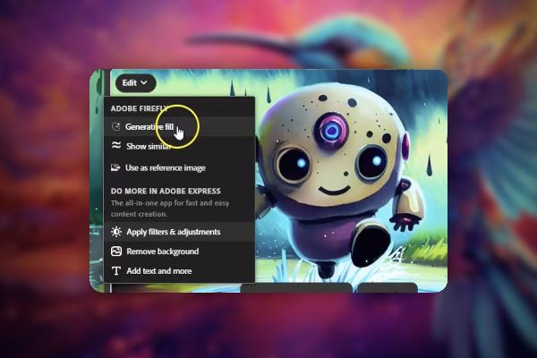 Adobe Firefly: 3.4 | Etter å ha opprettet, last ned og rediger til favorittene.