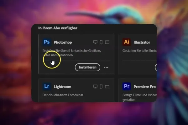 Adobe Firefly: 7.1 | Įdiegkite „Creative Cloud“ ir „Photoshop“ beta.