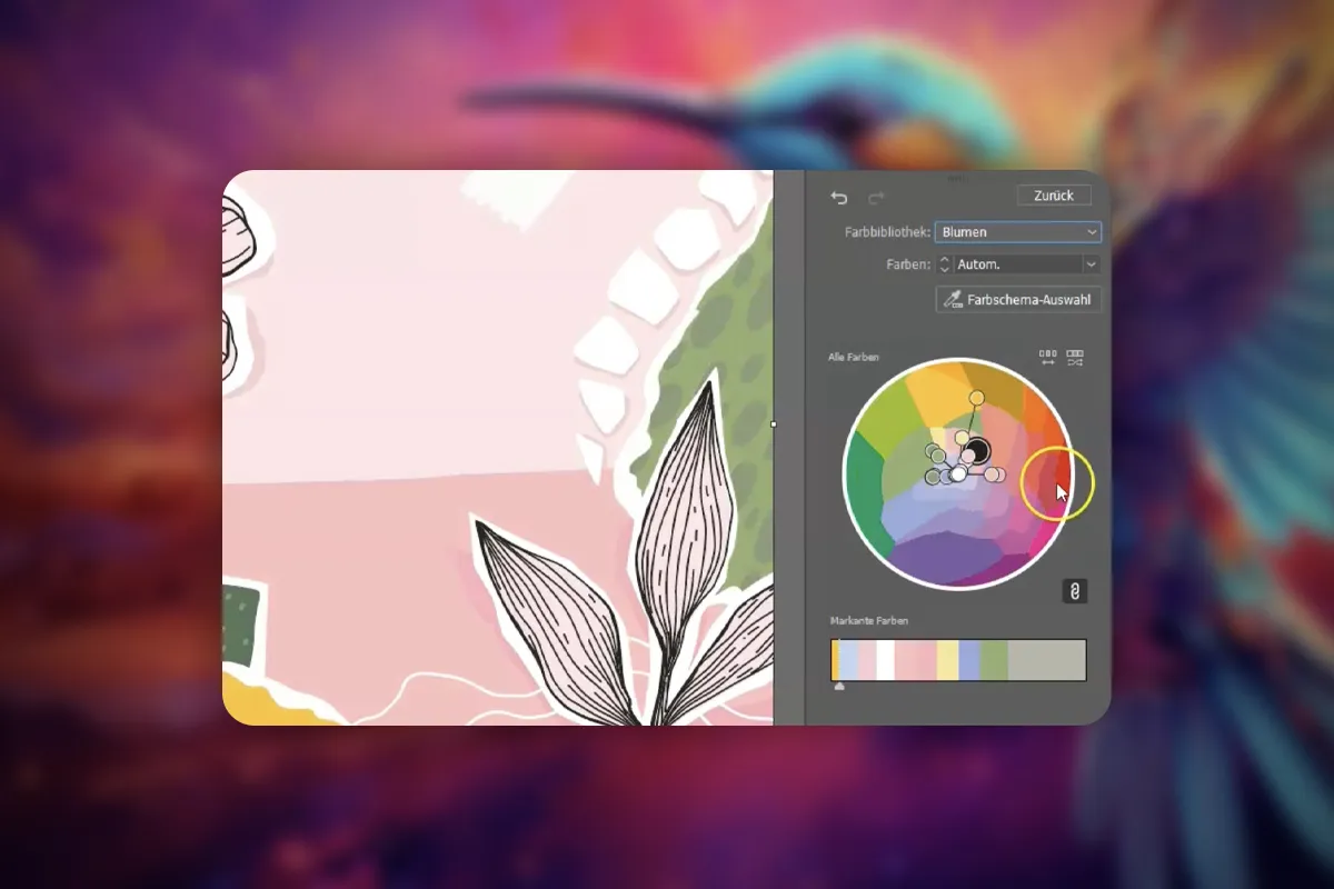 Adobe Firefly: 10 | KI in Adobe Illustrator: Farben von Vektoren ändern