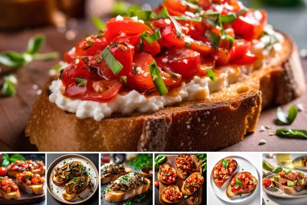 Menu pictures for download: Bruschetta (24)