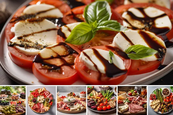 Antipasti – 22 Bilder von Vorspeisen für Speisekarten
