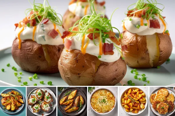 Kartoffeln – 51 Bilder von Beilagen für Speisekarten