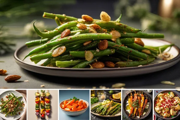 Gemüse – 66 Bilder von Beilagen für Speisekarten