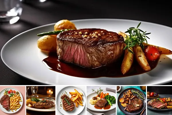 Steaks – 58 Bilder von Hauptspeisen für Speisekarten