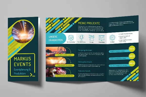 Flyer template for event organizers & managers