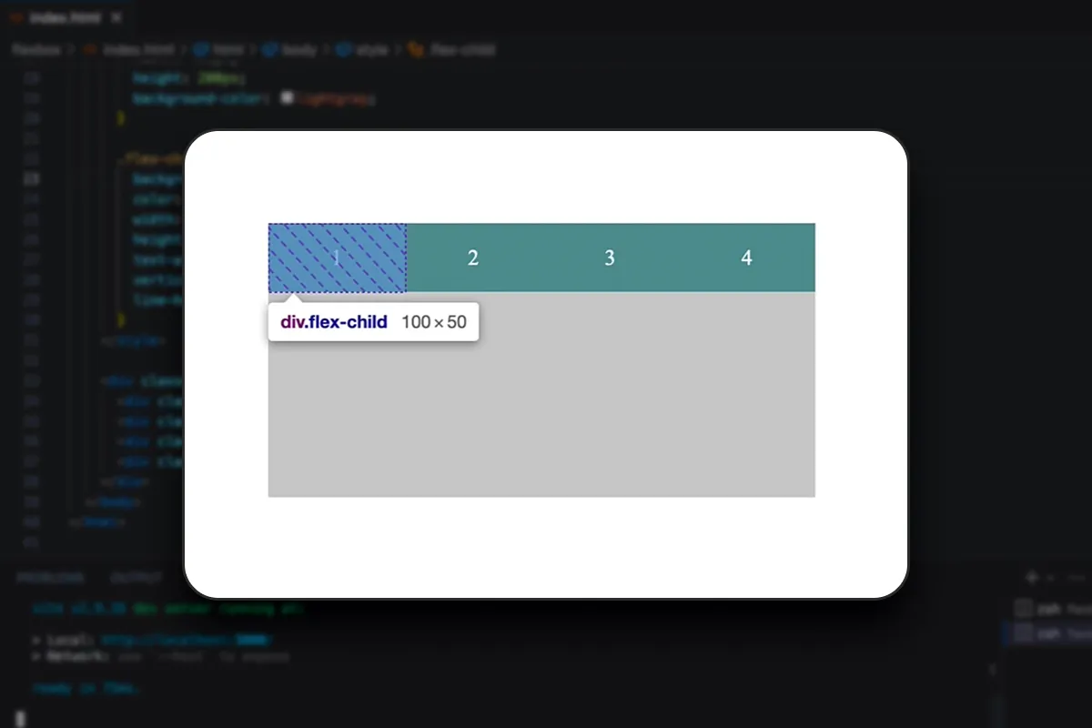 Flexbox-Layout: 3.1 | Struktura příkladu