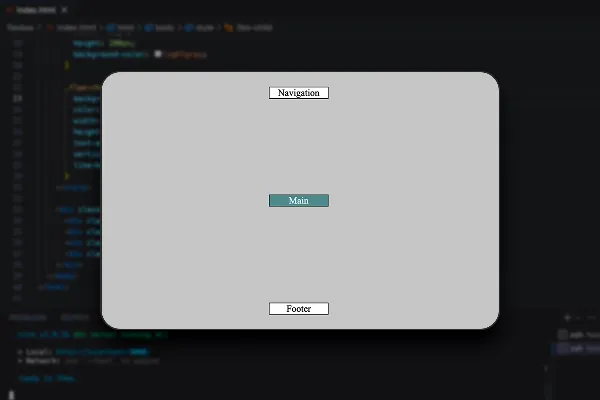 Flexbox-Layout: 3.8 | Zarovnání v hlavním směru