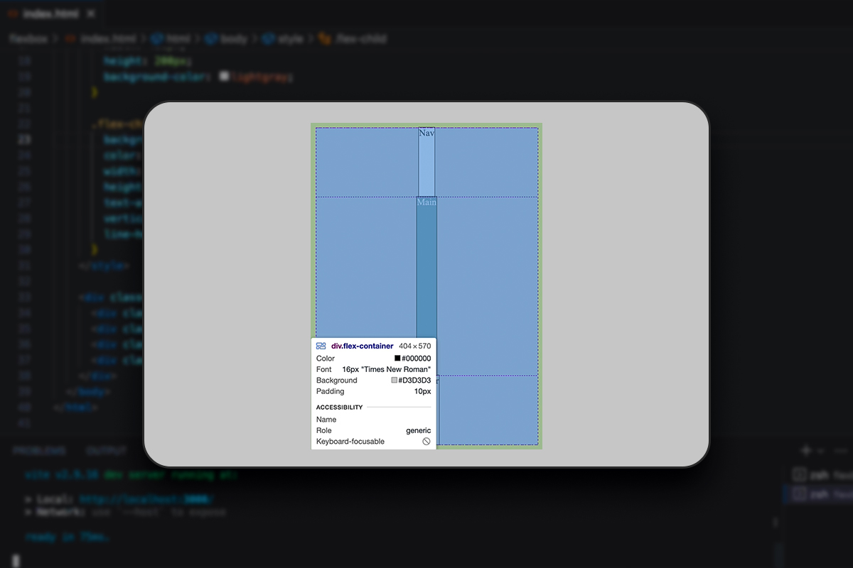 Flexbox-layout : 3,11 | Med flex-grow regulere økningen i størrelsen i flex-retningen.