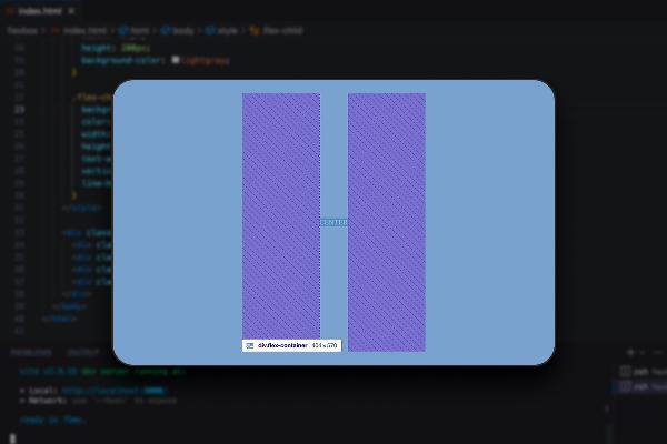 Flexbox layout : 4.1 | Centro