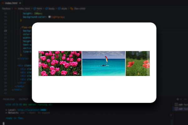 Flexboks-layout: 4.5 | Gallerilayout